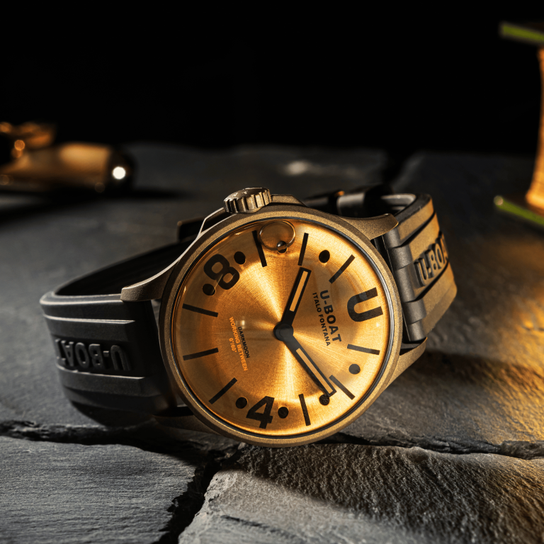 U Boat DARKMOON 40 MM BR BLACK VINTAGE