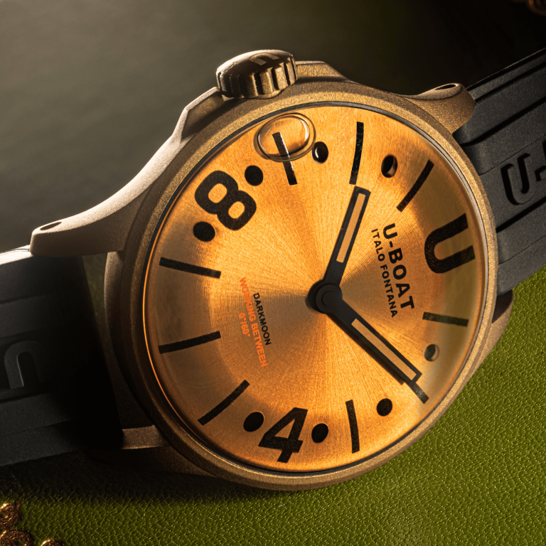 U Boat DARKMOON 40 MM BR BLACK VINTAGE