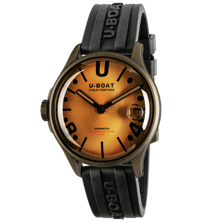 U Boat DARKMOON 40 MM BR BLACK VINTAGE