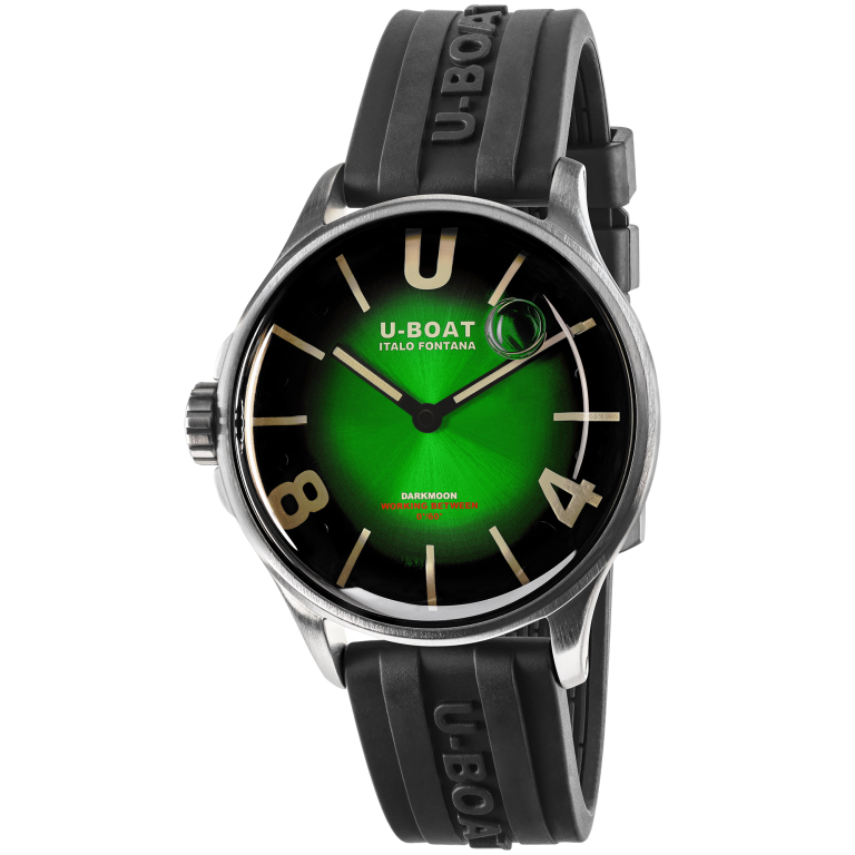U Boat DARKMOON 40 MM GREEN SS SOLEIL
