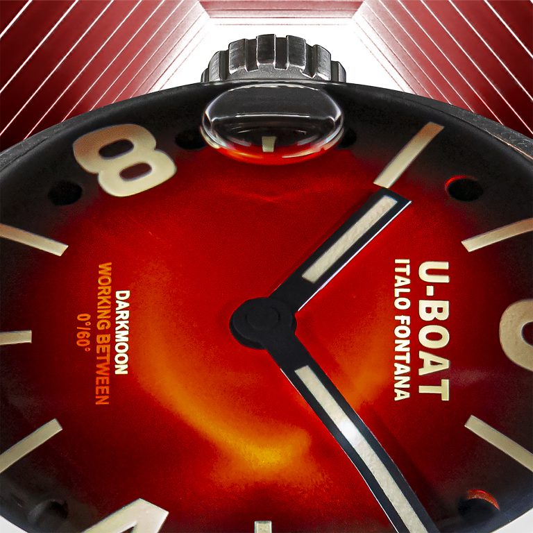 U Boat DARKMOON 40 MM RED SS SOLEIL