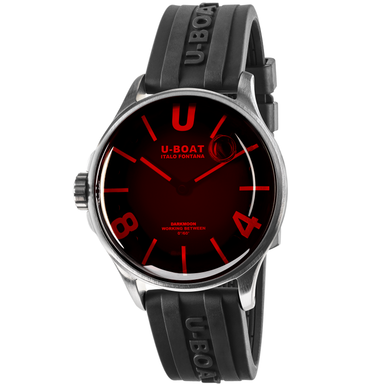 U Boat DARKMOON 40 MM SS RED GLASS