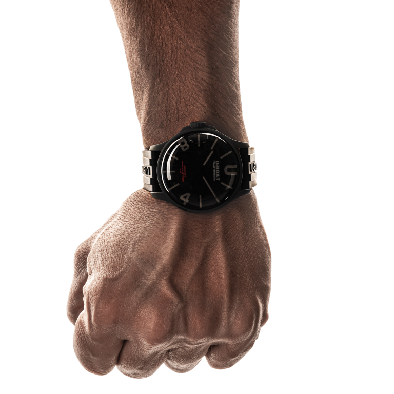 U Boat DARKMOON 44 MM BK BLACK CURVED PVD