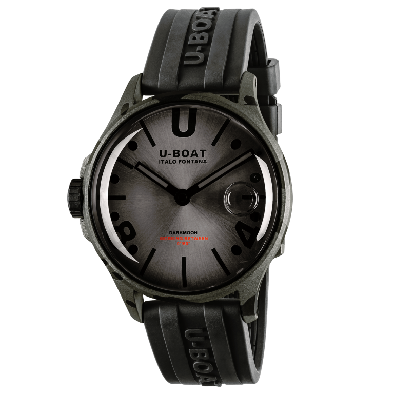 U Boat DARKMOON 44 MM BK GREY CURVED CAMOUFLAGE
