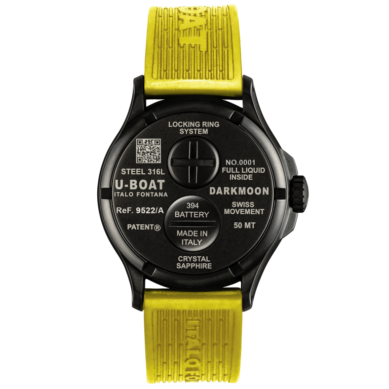 U Boat DARKMOON 44MM BK YELLOW PVD