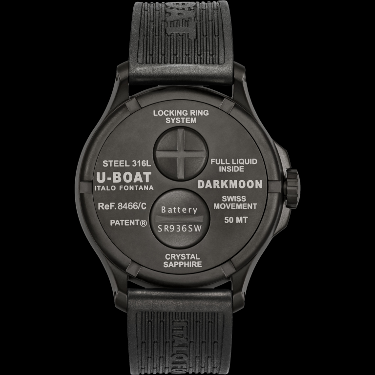 U Boat DARKMOON 44MM RED GLASS PVD
