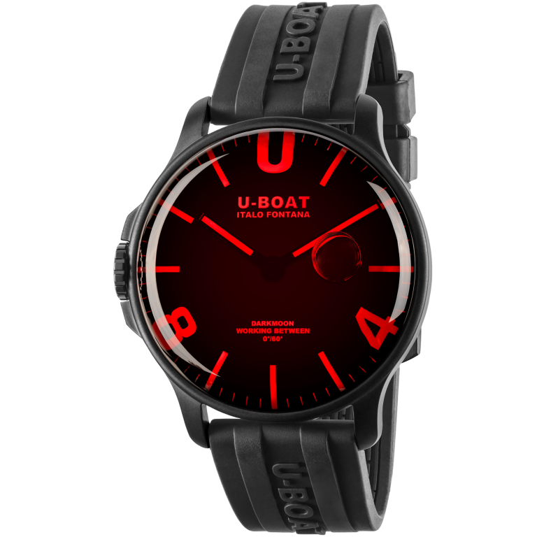 U Boat DARKMOON 44MM RED GLASS PVD