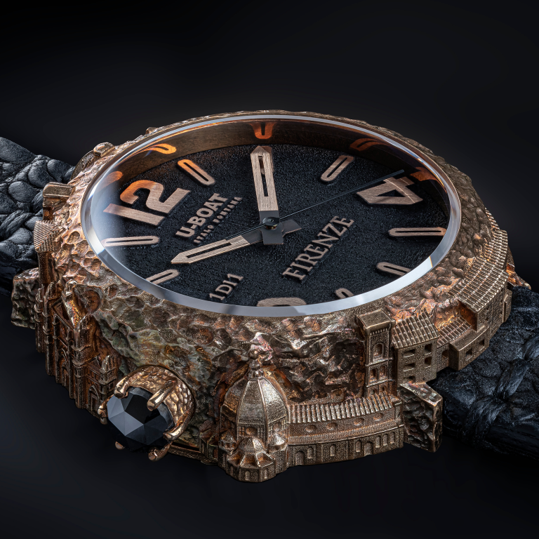 U Boat FIRENZE 45MM BRONZE DIAMOND