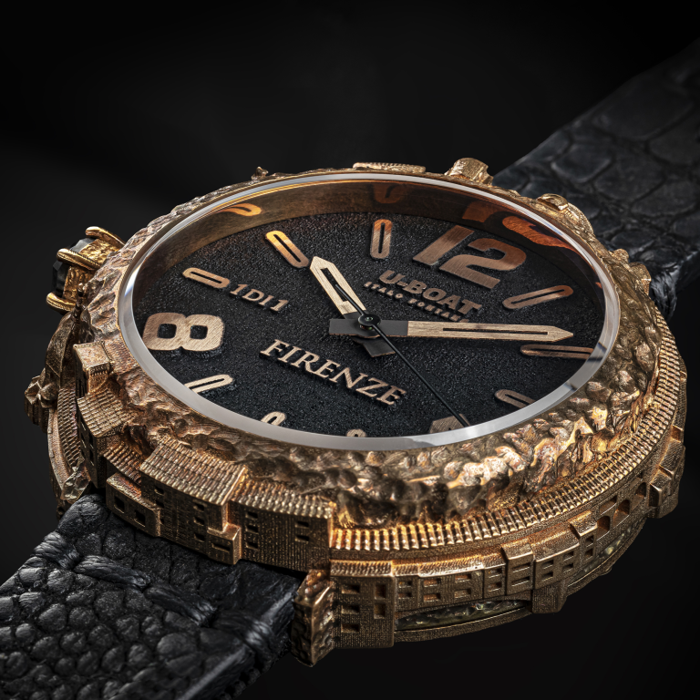 U Boat FIRENZE 45MM BRONZE DIAMOND