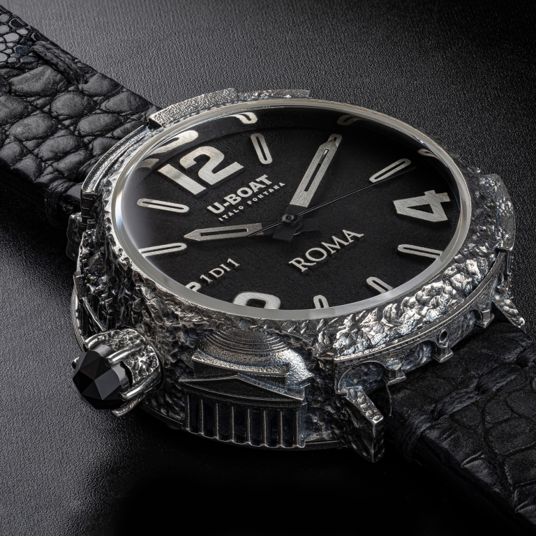 U Boat ROMA 45MM 925 DIAMOND