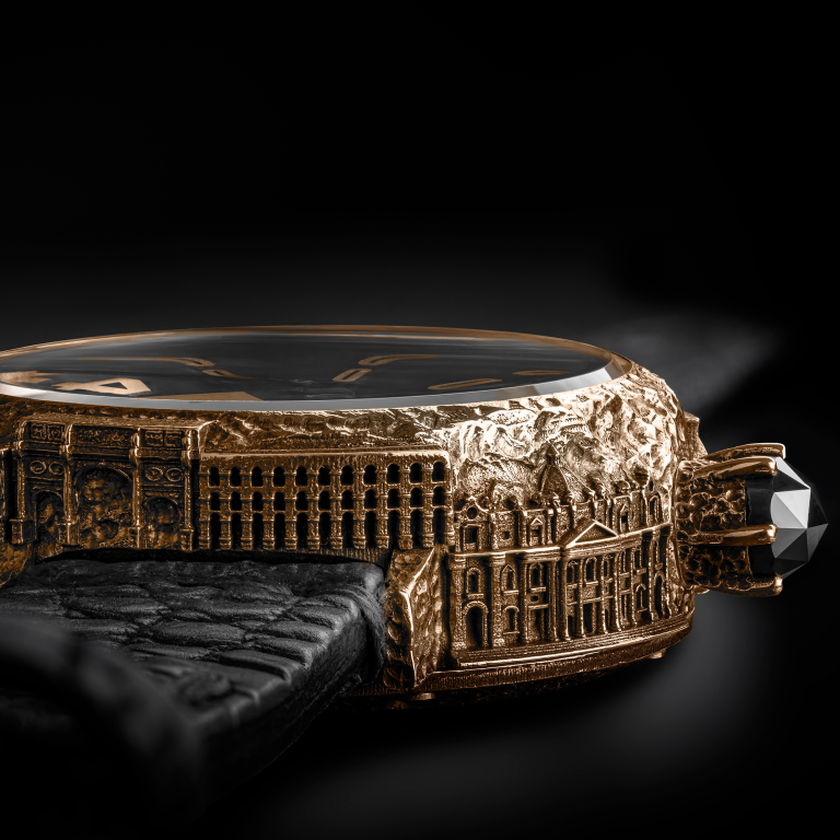 U Boat ROMA 45MM BRONZE DIAMOND