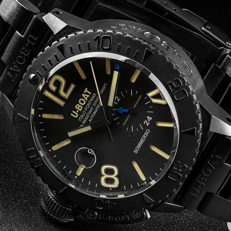 U Boat SOMMERSO 46MM DLC BRACELET