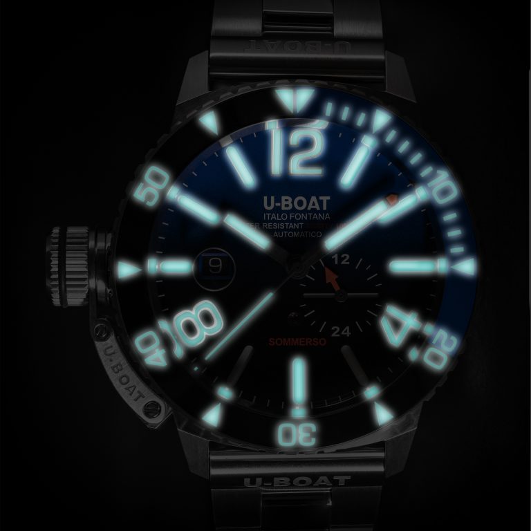 U Boat SOMMERSO CERAMIC BLUE/MT