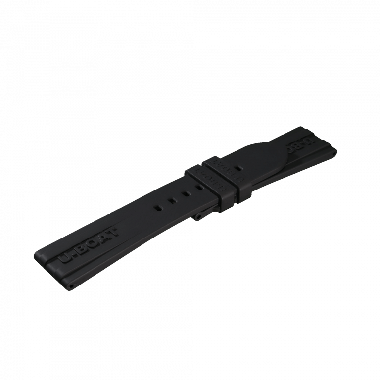 U Boat U-STRAP RUBBER BLACK 20/18 SMALL