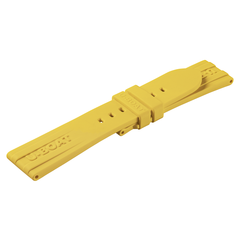 U Boat U-STRAP SILICONE GIALLO 22/20