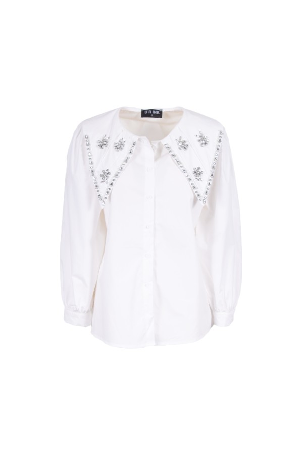 U R Ink ALMERÍA 254W4D7 CAMICIE E BLUSE BIANCO