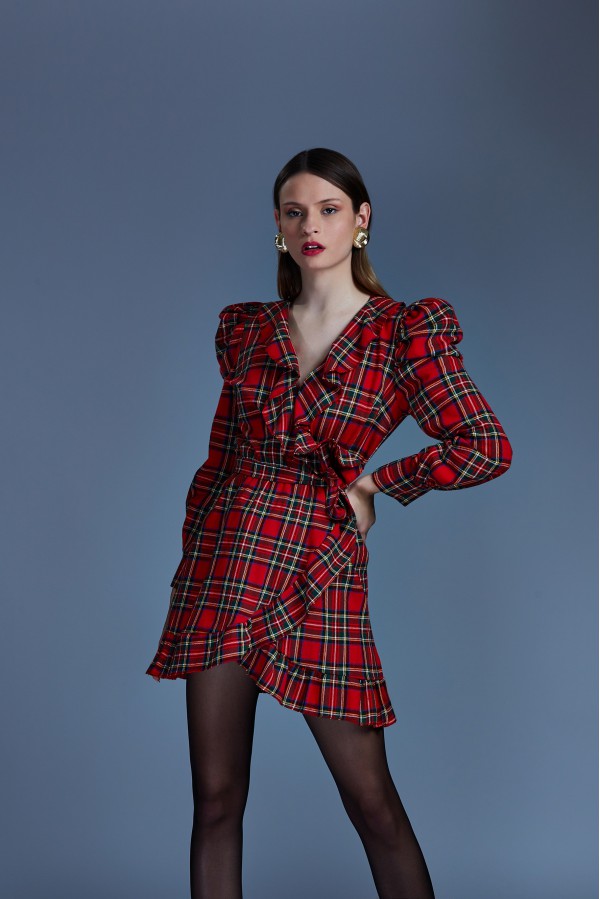 U R Ink ALMONTE114W2Z5 ABITI TARTAN