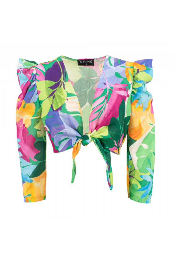 U R Ink AMARANTE124S3C2 TOP E BODY MULTICOLORE