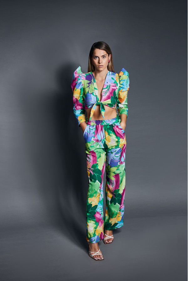 U R Ink AMARANTE124S3C2 TOP e BODY MULTICOLORE