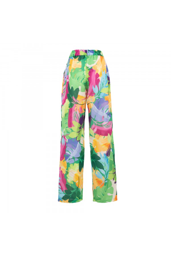 U R Ink AMARANTE244S3C2 PANTALONI MULTICOLORE