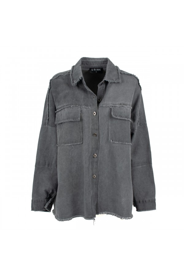 U R Ink ASIA044W1B2 CAMICIE E BLUSE GREY