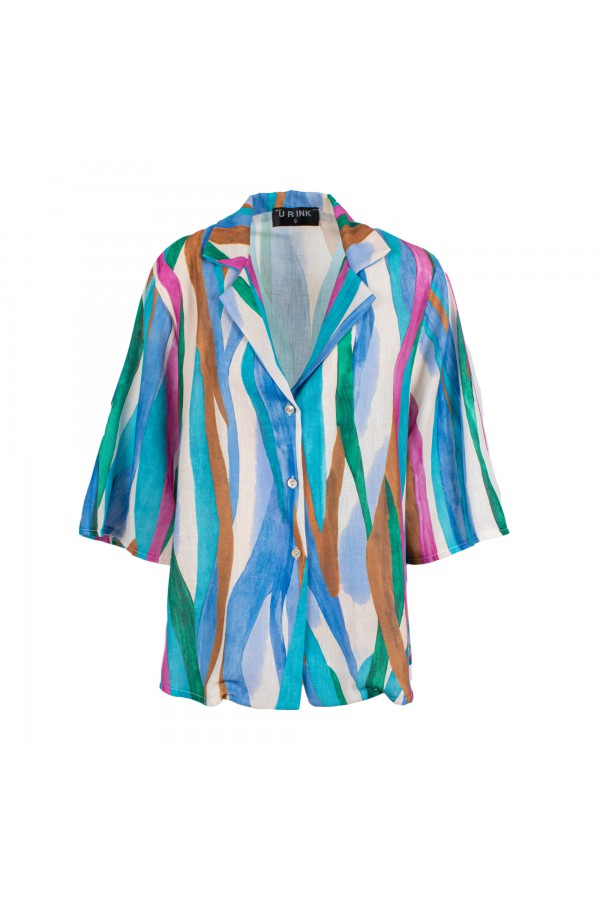 U R Ink AVEIRO 254S4C2 CAMICIE E BLUSE MULTICOLORE