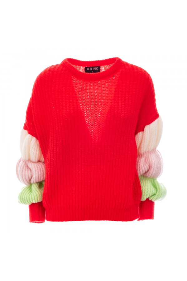 U R Ink AZUL134W2Z4 MAGLIERIA ROSSO