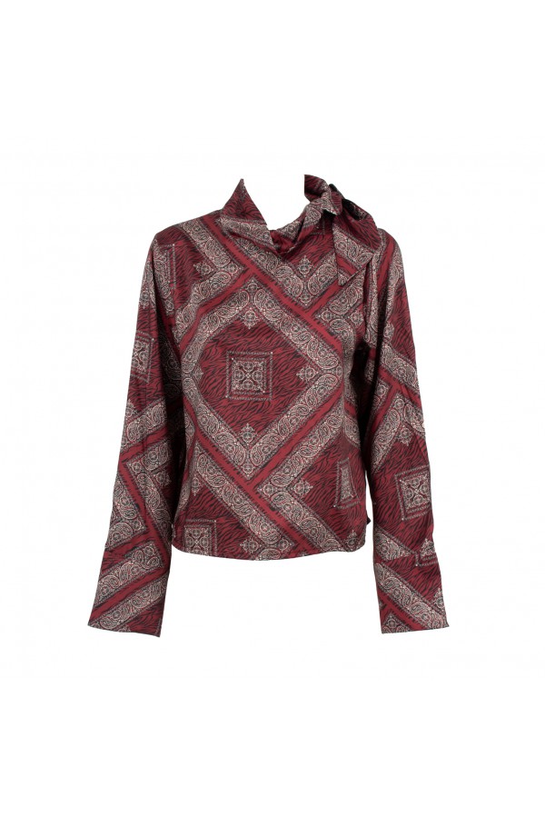 U R Ink BICE194W1A7 CAMICIE E BLUSE BORDEAUX