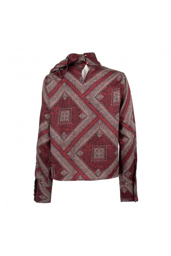 U R Ink BICE194W1A7 CAMICIE E BLUSE BORDEAUX