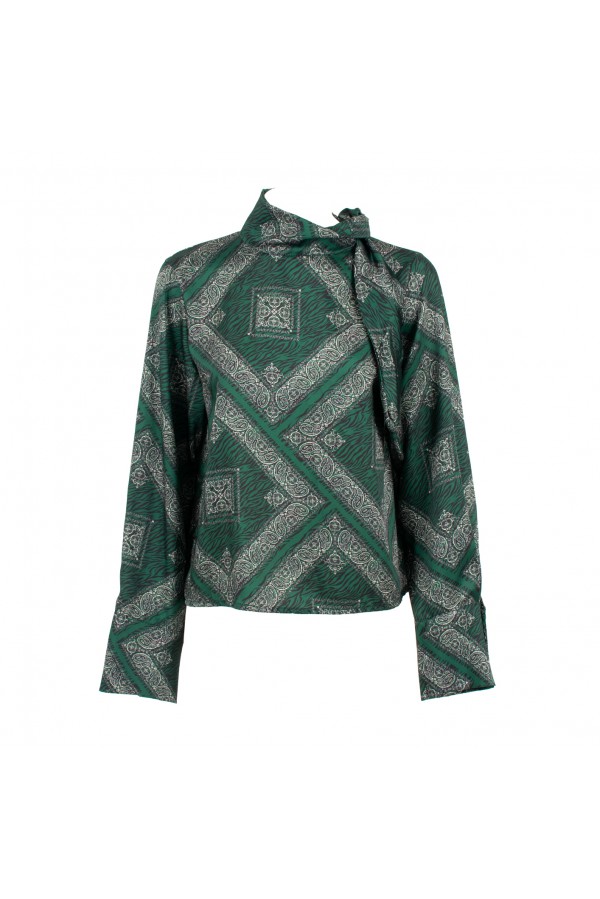 U R Ink BICE194W1A8 CAMICIE E BLUSE GREEN