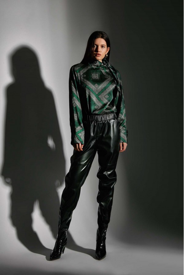 U R Ink BICE194W1A8 CAMICIE E BLUSE GREEN