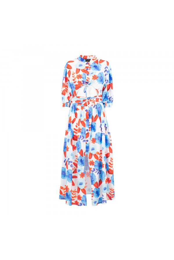 U R Ink BOA VISTA 114S35F ABITI BIANCO-AZZ.-ARA