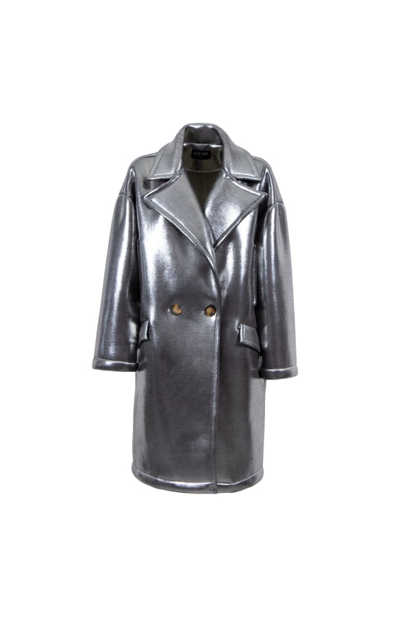 U R Ink BOGOTÁ 727W4U2 CAPPOTTI ARGENTO