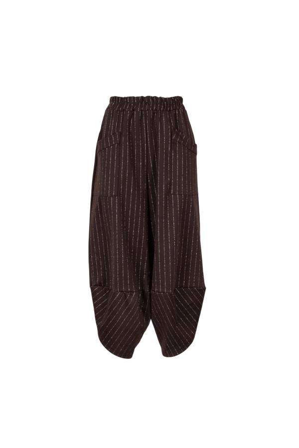 U R Ink BRUJO 244W430 PANTALONI CAFFÉ