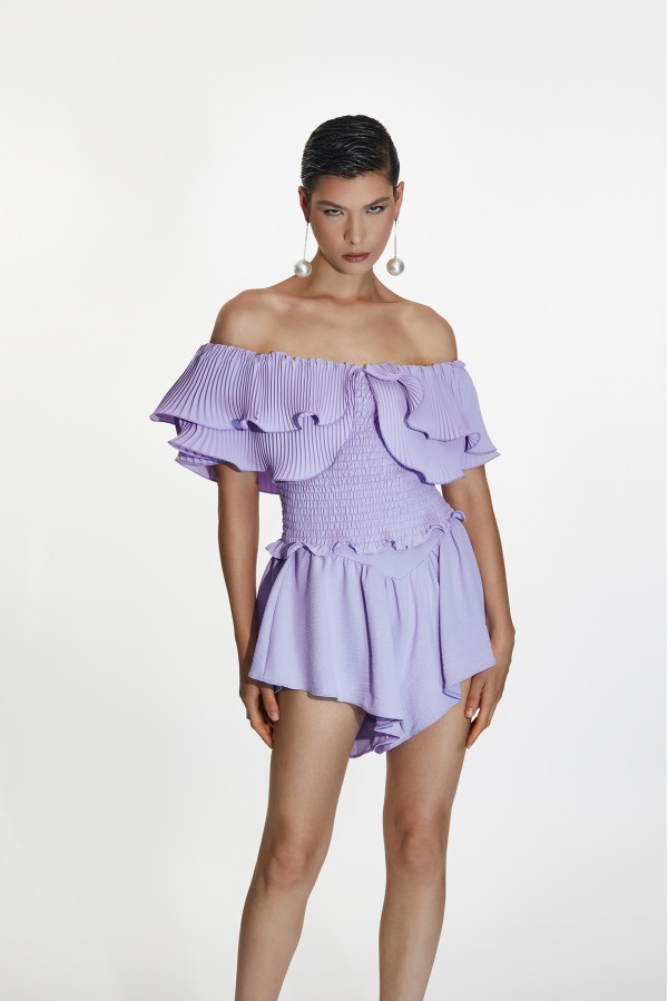 U R Ink CALLAO 124S4B9 TOP e BODY LILLA