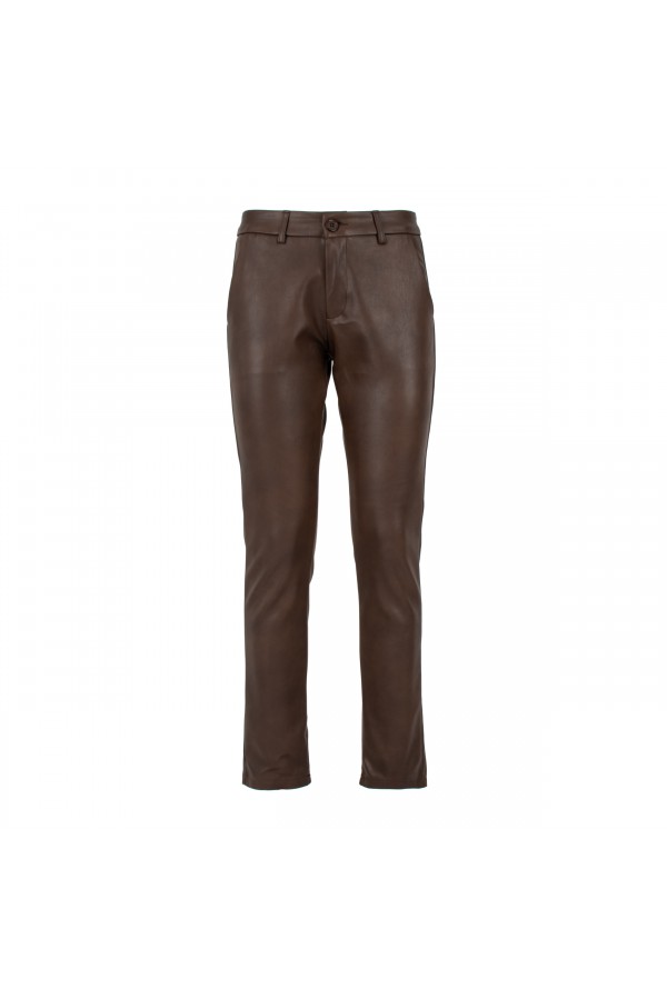 U R Ink CLARA054W1A3 PANTALONI BROWN