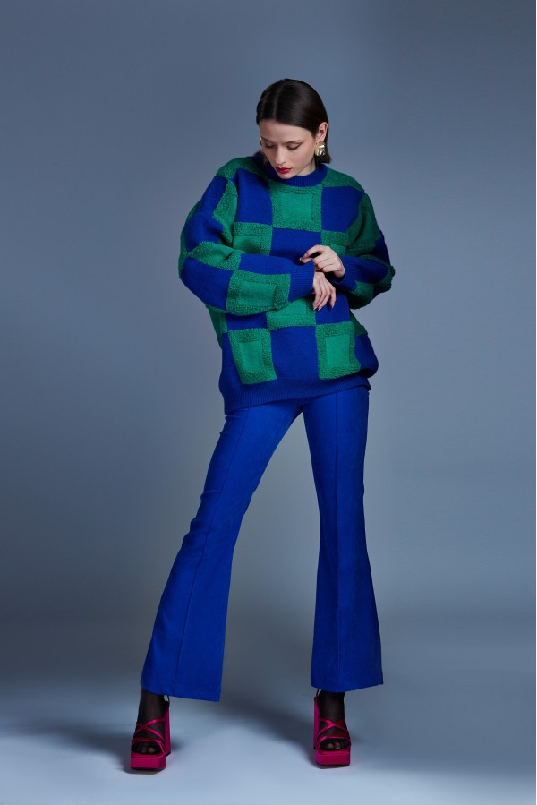 U R Ink COIBRA244W2M0 PANTALONI BLU