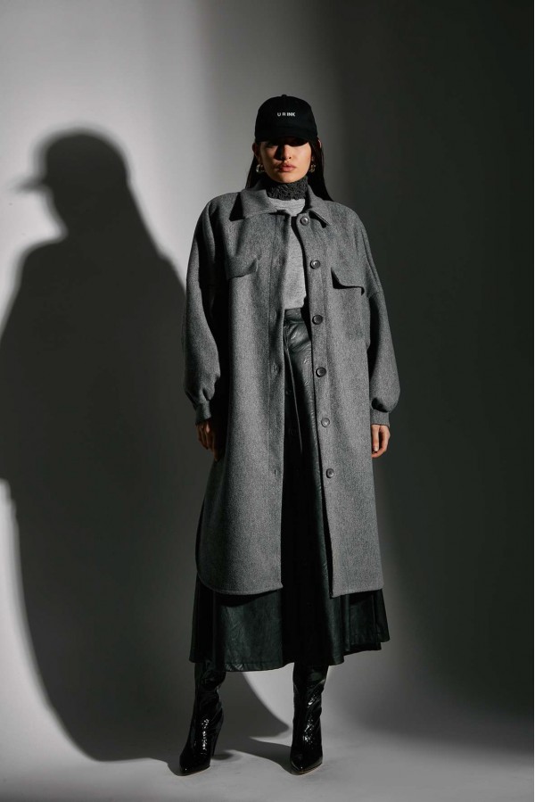 U R Ink DARIA024W1A4 GONNE BLACK