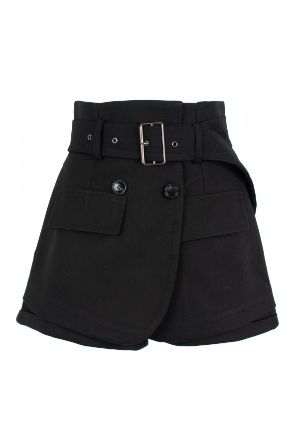 U R Ink DOUCE 094W3D6 SHORTS NERO