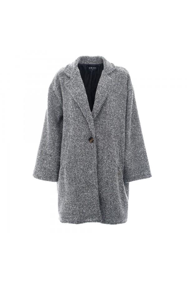 U R Ink EDWIGE727W24A CAPPOTTI GRIGIO