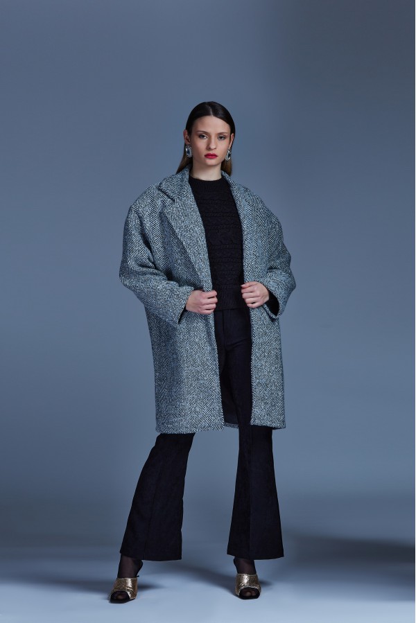 U R Ink EDWIGE727W24A CAPPOTTI GRIGIO