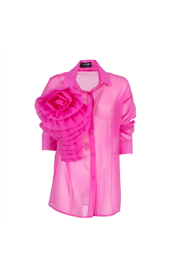 U R Ink EIVISSA 254W49C CAMICIE E BLUSE FUCSIA