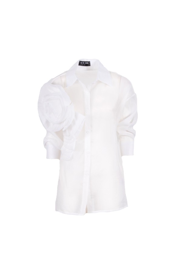 U R Ink EIVISSA 254W4D7 CAMICIE E BLUSE BIANCO
