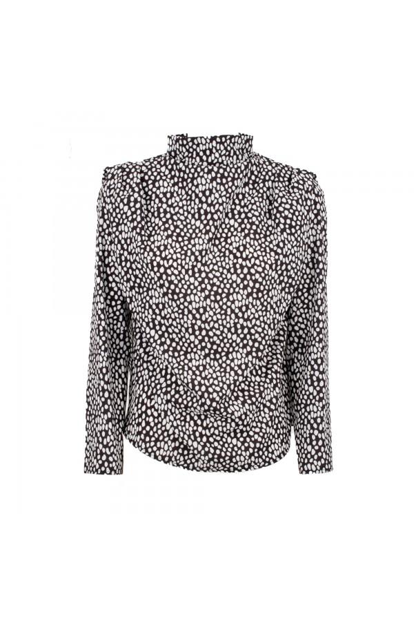 U R Ink GELA 234W3U8 CAMICIE E BLUSE BIANCO-NERO