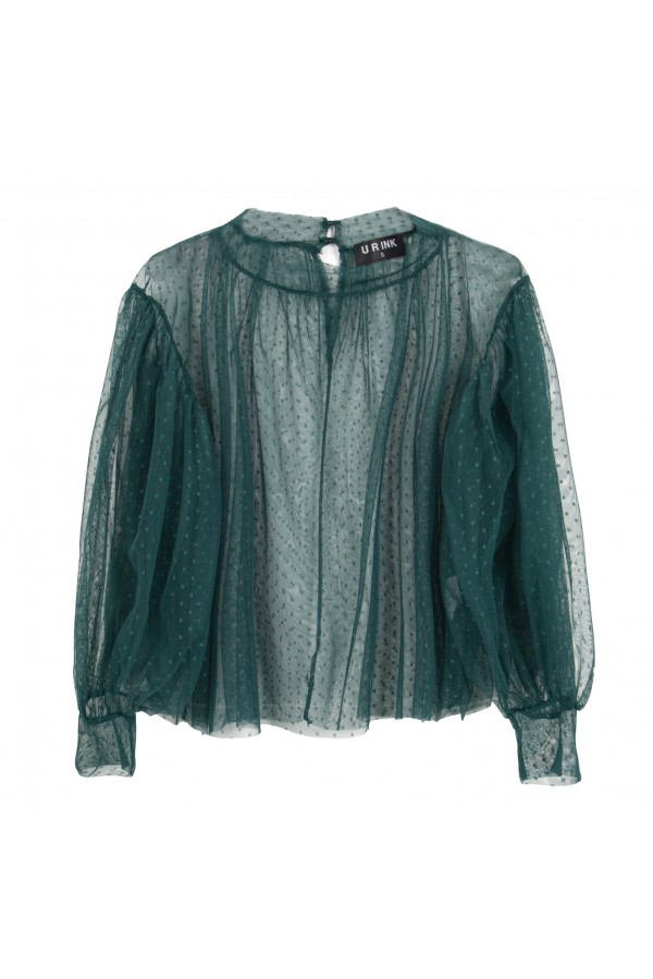 U R Ink GIACINTA194W1A8 CAMICIE E BLUSE GREEN
