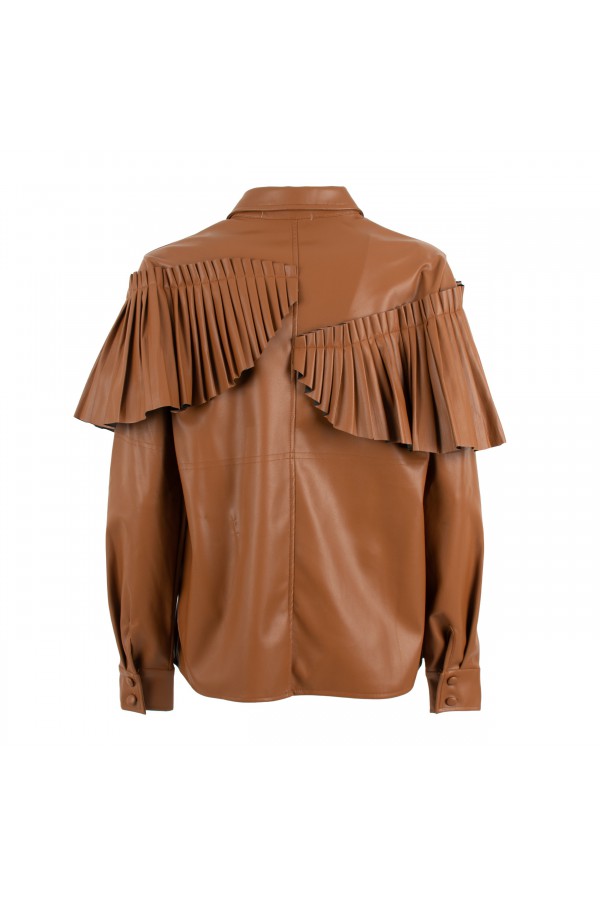 U R Ink HARPE254W2I6 CAMICIE E BLUSE TABACCO