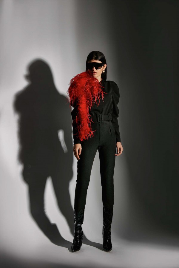 U R Ink ISOTTA194W1A4 CAMICIE E BLUSE BLACK