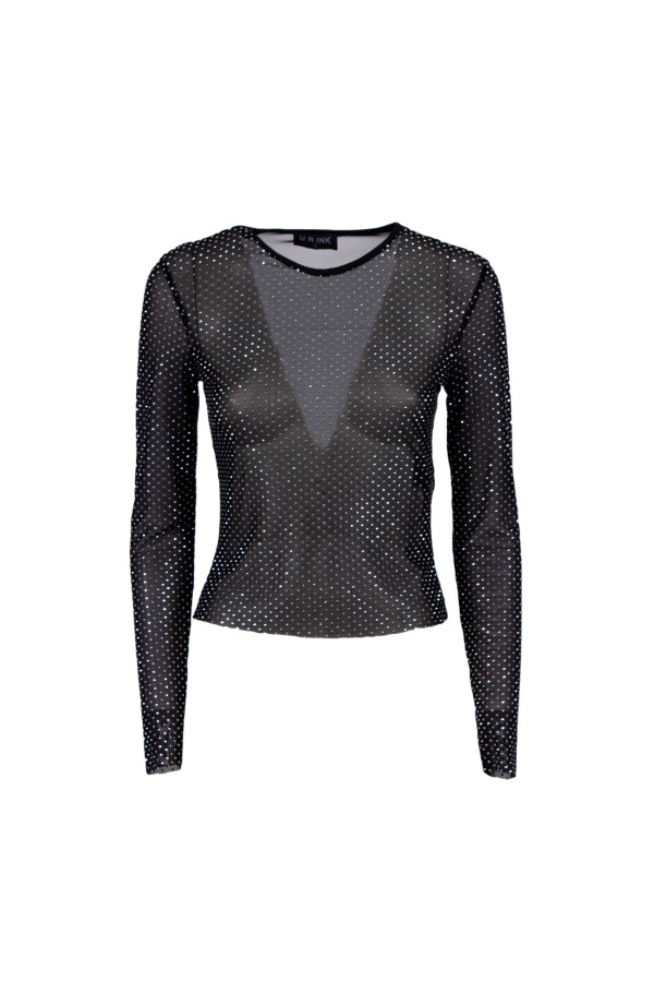 U R Ink JACÓ 134D6D6 CAMICIE E BLUSE NERO
