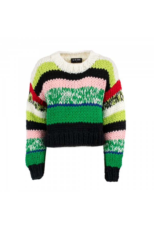 U R Ink JAÉN 134W3C2 MAGLIERIA MULTICOLORE