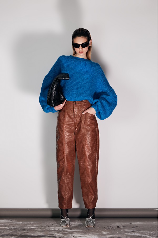 U R Ink JAVIERA 244W3Y9 PANTALONI CARAMELLO